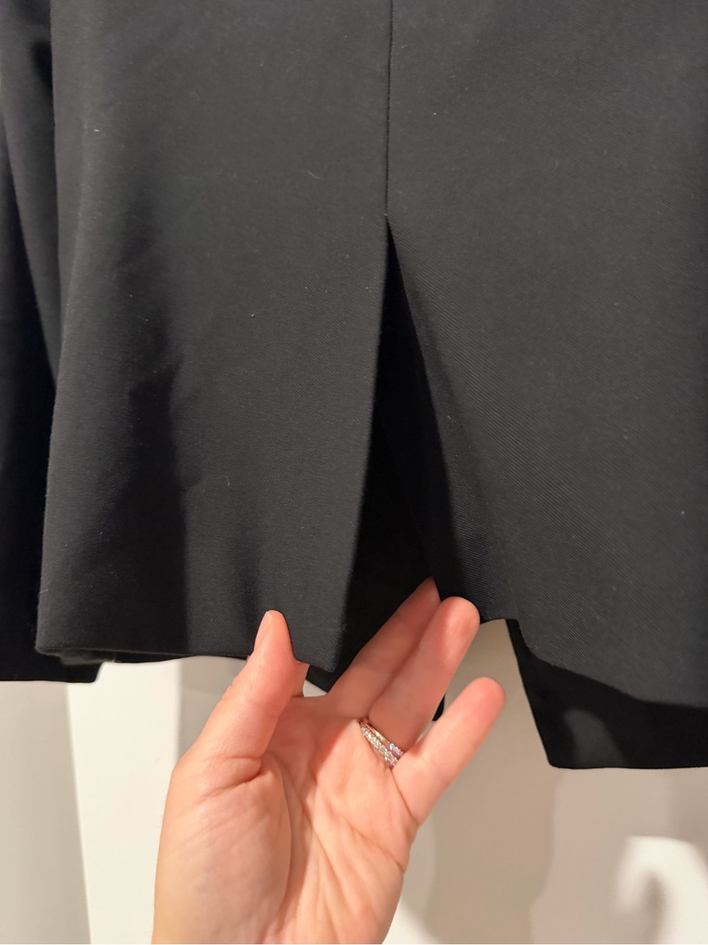 Ann Taylor Black Collarless Tailored Blazer - Picture 6 of 6